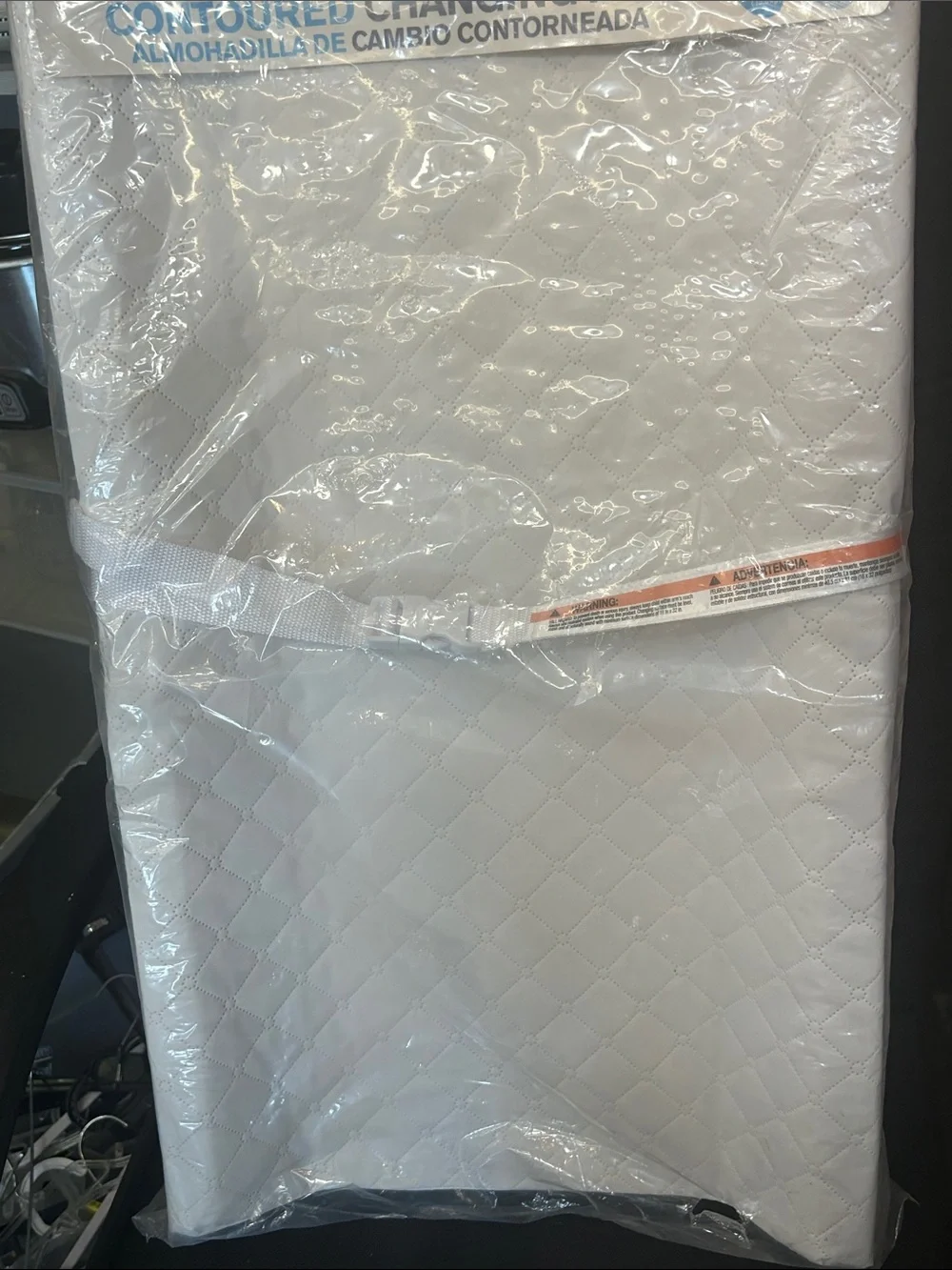 Summer Infant White Quilted Contoured Changing Pad Cover